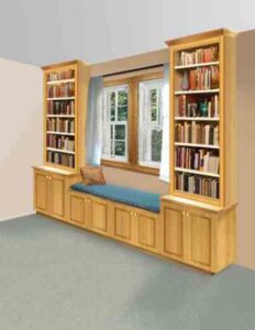 Build a Book Nook and Window Seat Image